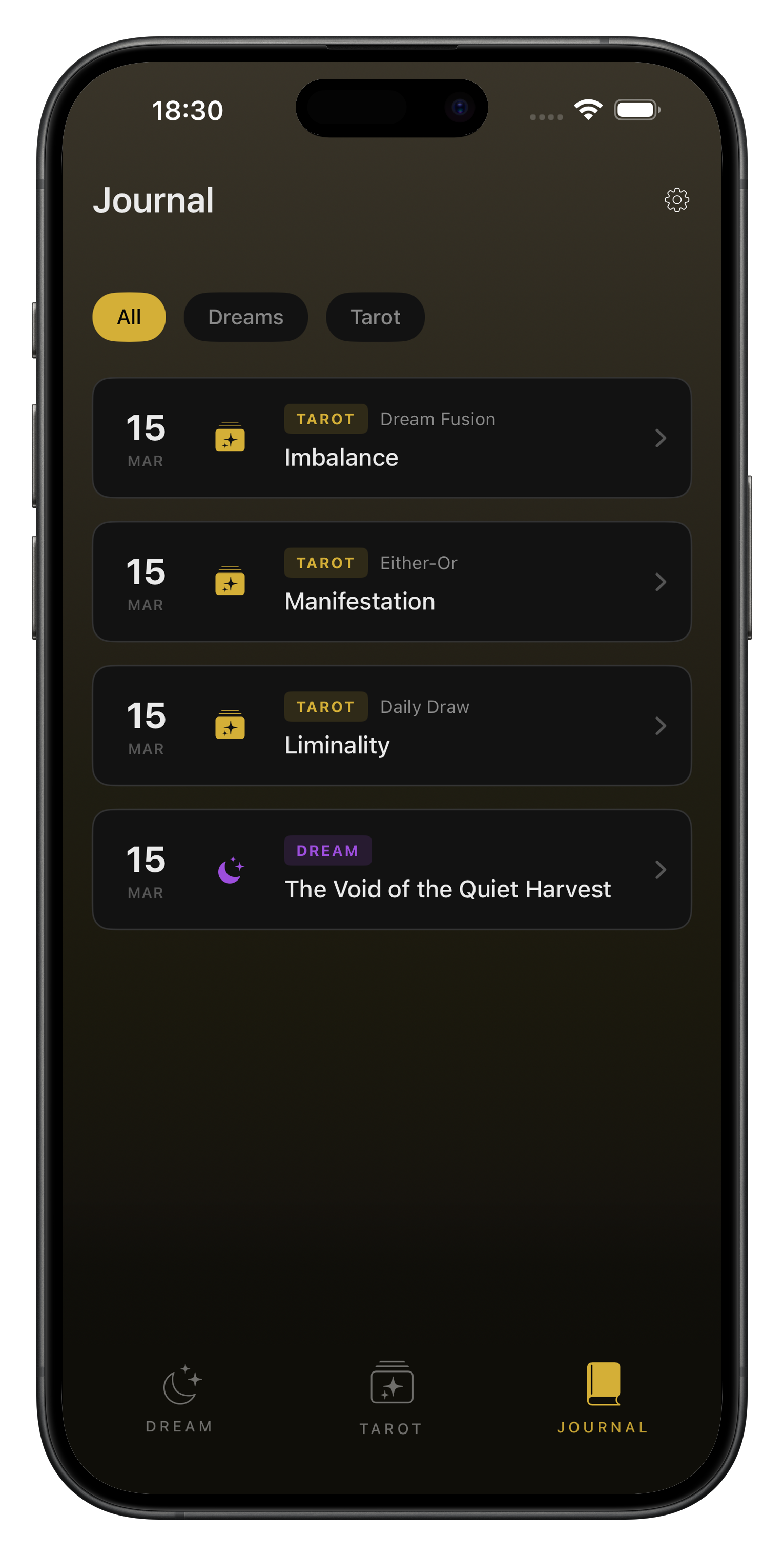梦境·塔罗融合